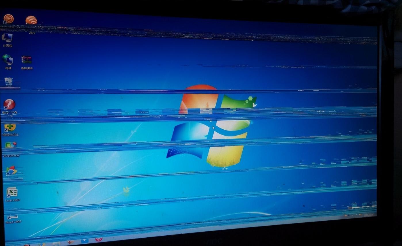 电脑屏幕花屏但主机正常怎么解决